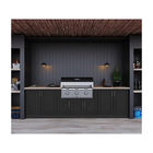 Customized Contemporary Outdoor Gas Bbq Grill Kitchen Cabinets