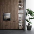 Wooden Kitchen Cabinets With Kitchen Accessories Modular Kitchen Cabinets