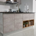Luxury Lacquer Painting / Melamine Finishing Modular Kitchen Cabinets
