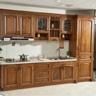 Hotel Villa Solid Wood Kitchen Cabinets Solid Kitchen Units