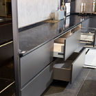 Luxury 50mm Modular Kitchen Cabinets Modular Wooden Kitchen