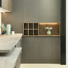 L Shape Professional Custom Made Small Kitchen Cabinet PVC Kitchen Cabinets