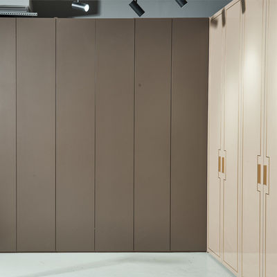 Modern E1 Sliding Door Wardrobes Painting Melamine Wardrobes