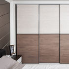 Modern MDF Bedroom Sliding Door Wardrobes Design Wooden Wardrobe Closet