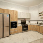 Customized Furniture OEM ODM PVC Modern Wood Kitchen Cabinets