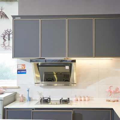 New Arrival Modern Style Kitchen Cabinet With Best Price PVC Kitchen Cabinets