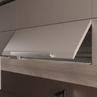 Dark Grey Matt ODM PVC Kitchen Cabinets Australian Standard