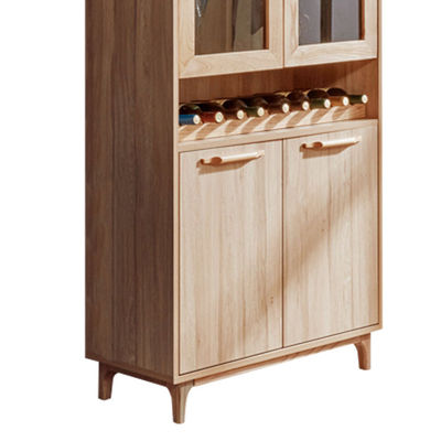 Home Apartment Wine Rack Cabinet Wine Wood Cabinet E1