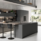 Economical PVC Modern Italian Cabinets Modern Wood Kitchen Cabinets