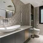 ISO9001 Bathroom Vanity Cabinets Wall Mounted Bathroom Sink Cabinet