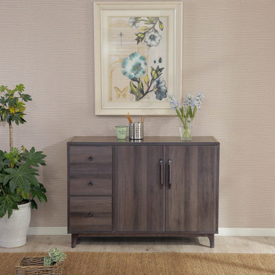 Wooden Storage Cabinets Sideboard Table Family Room Storage Cabinets