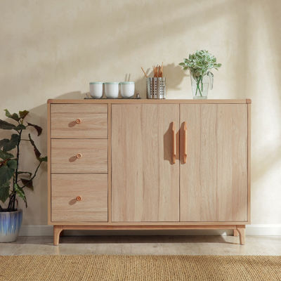 Wooden Storage Cabinets Sideboard Table Family Room Storage Cabinets