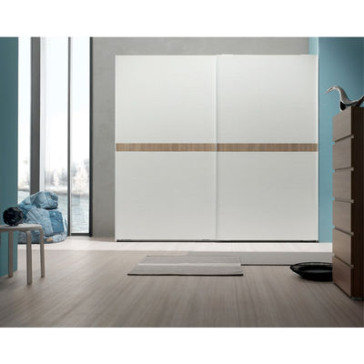 Customized Furniture Bedroom Modern Sliding Door Wardrobes Anti Scratch