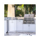 Stainless Steel Modern Outdoor Kitchen Cabinets Waterproof