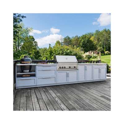 Pull Out Basket Outdoor Kitchen Cabinets Stainless Steel Material