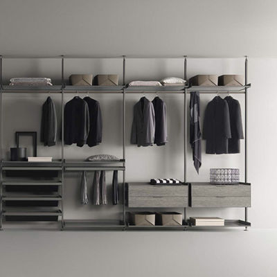 Modular Custom Wooden Bedroom Walk In Modern Wardrobe Closets