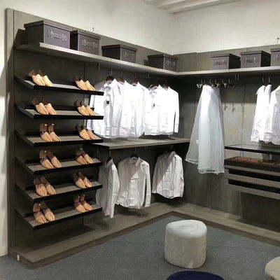 Modular Custom Wooden Bedroom Walk In Modern Wardrobe Closets