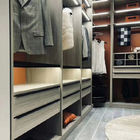Customized Wall Wardrobe Plywood Walk In Closet Bedroom Wardrobe Modern
