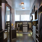 Modern Customized Melamine Walk In Closet Cabinets Wardrobe Clothing Room
