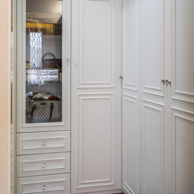 Modern Furniture Cabinets Clothes Closet Walk In Glass Wardrobe Bedroom Closet