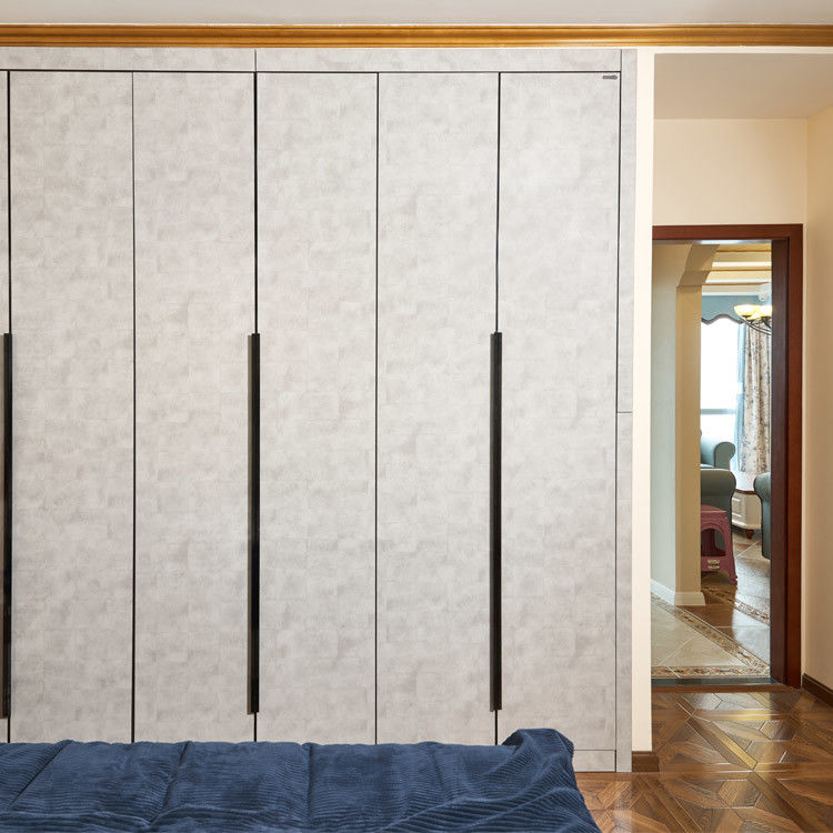 Modern 18mm MDF Wardrobe Bedroom Sets Sliding Door Wardrobe