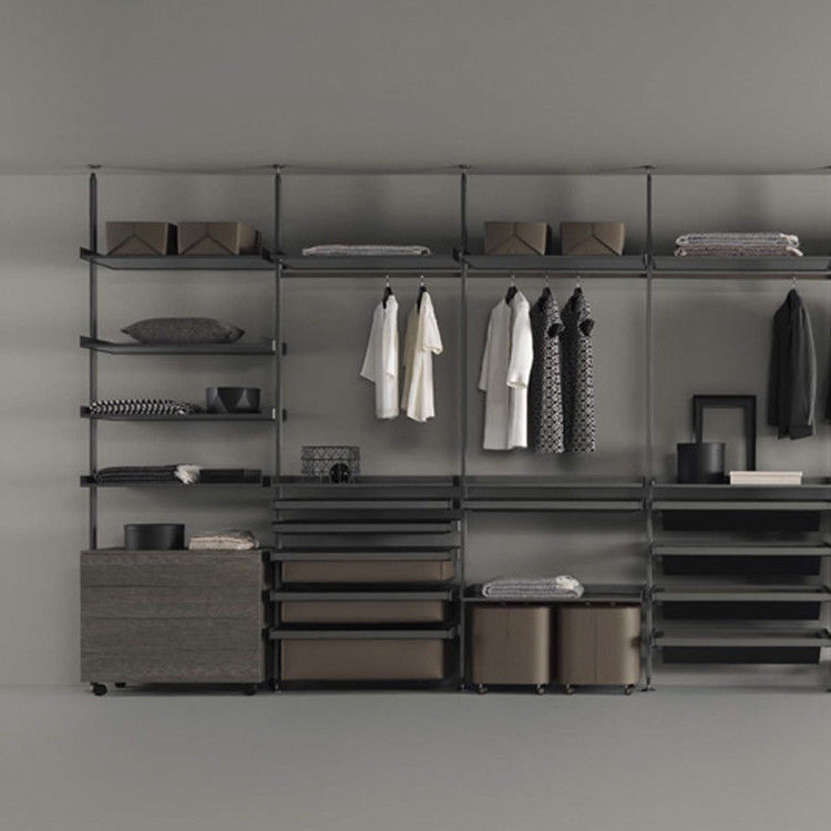 Modular Custom Wooden Bedroom Walk In Modern Wardrobe Closets